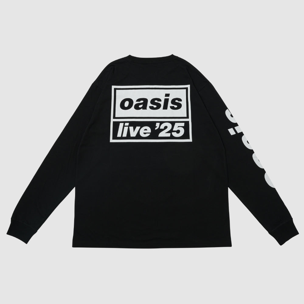 Tシャツ Long Sleeve Live'25 ブラック