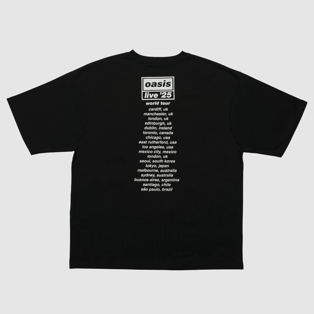 Tシャツ Tour Logo【UKデザイン】 ブラック